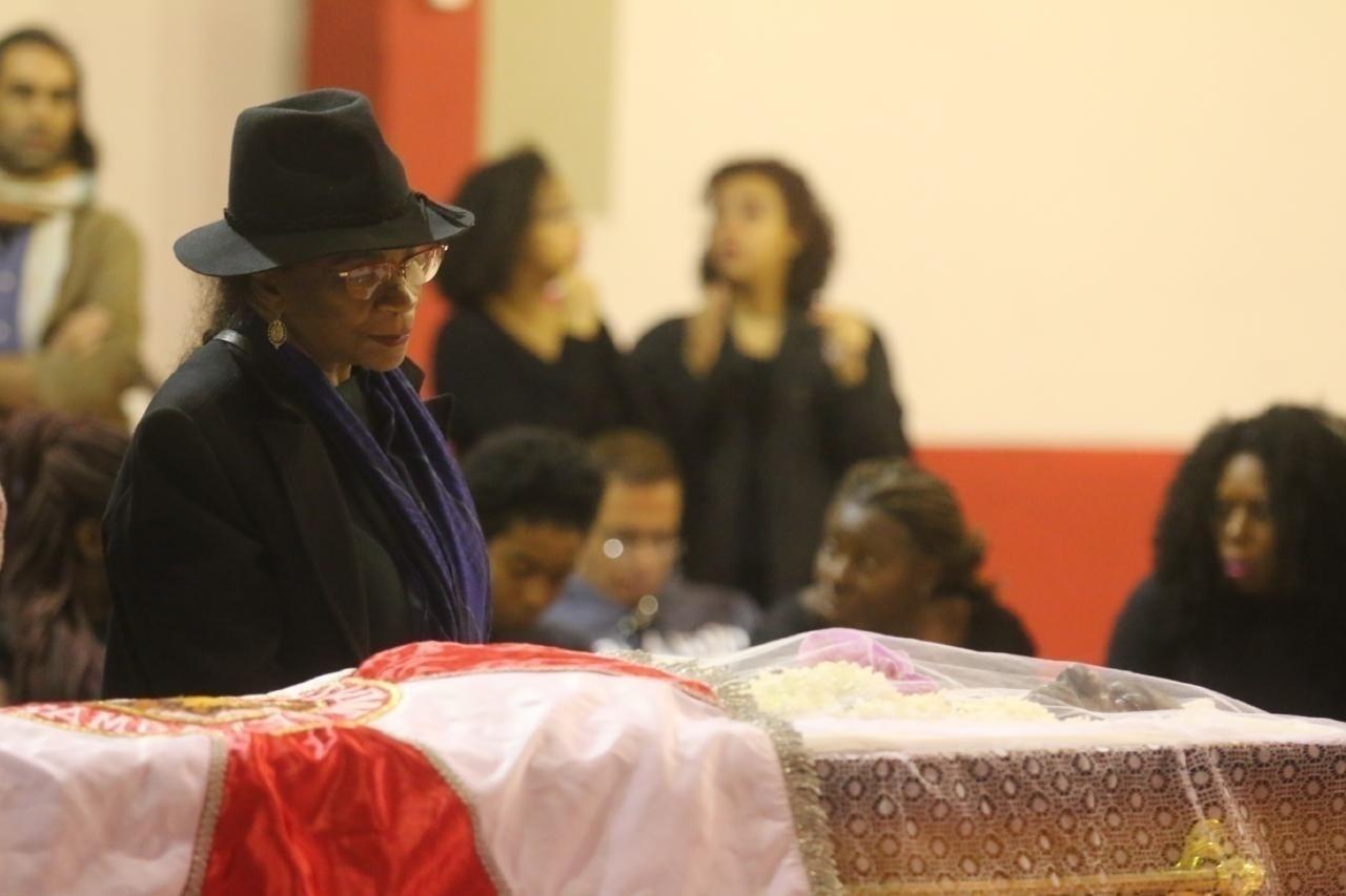 Velório do cantor Luiz Melodia - Daniel Pinheiro/AgNews