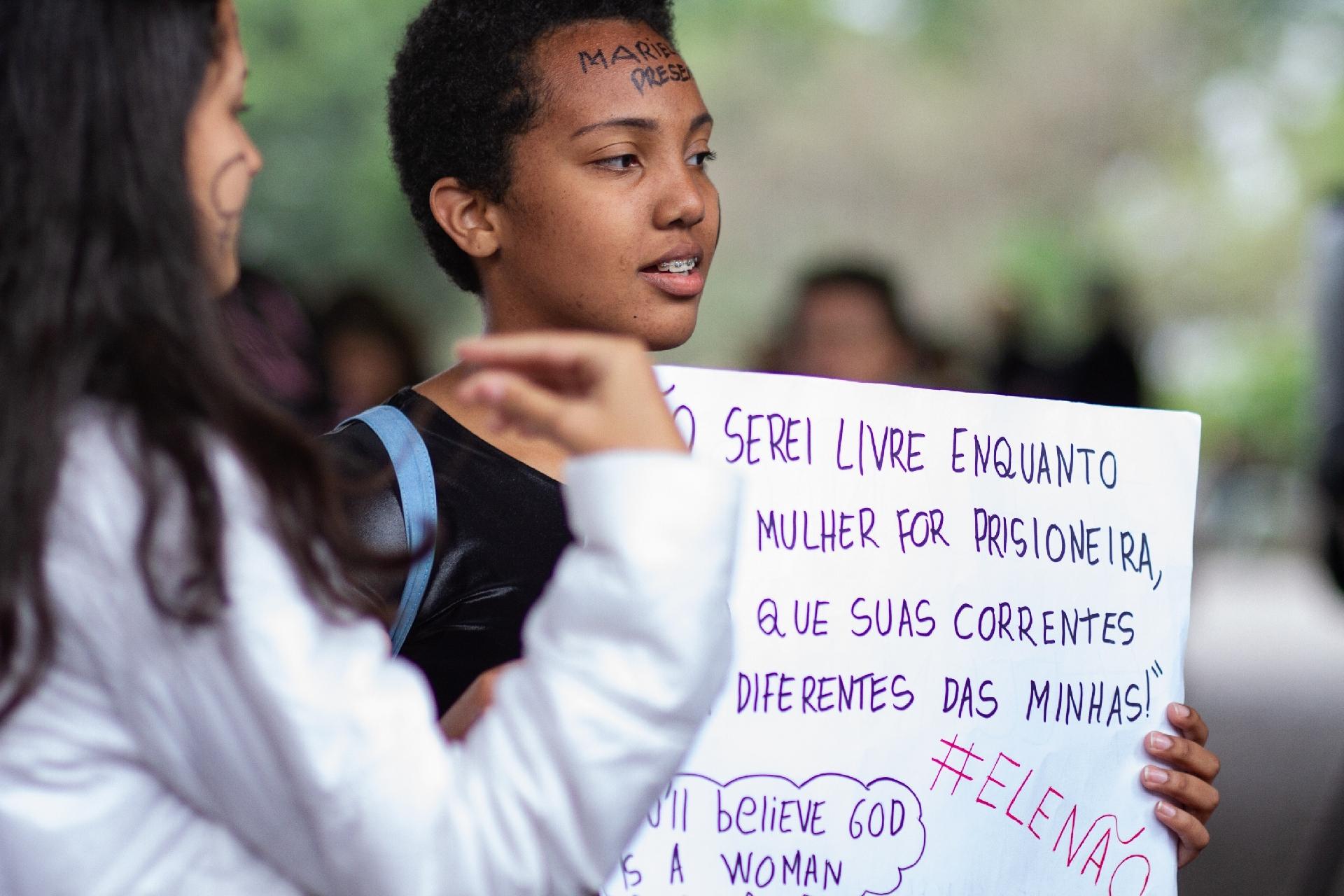 2º Ato Mulher contra o Fascismos - 06 de Outubro - KEVIN DAVID/A7 PRESS/ESTADÃO CONTEÚDO