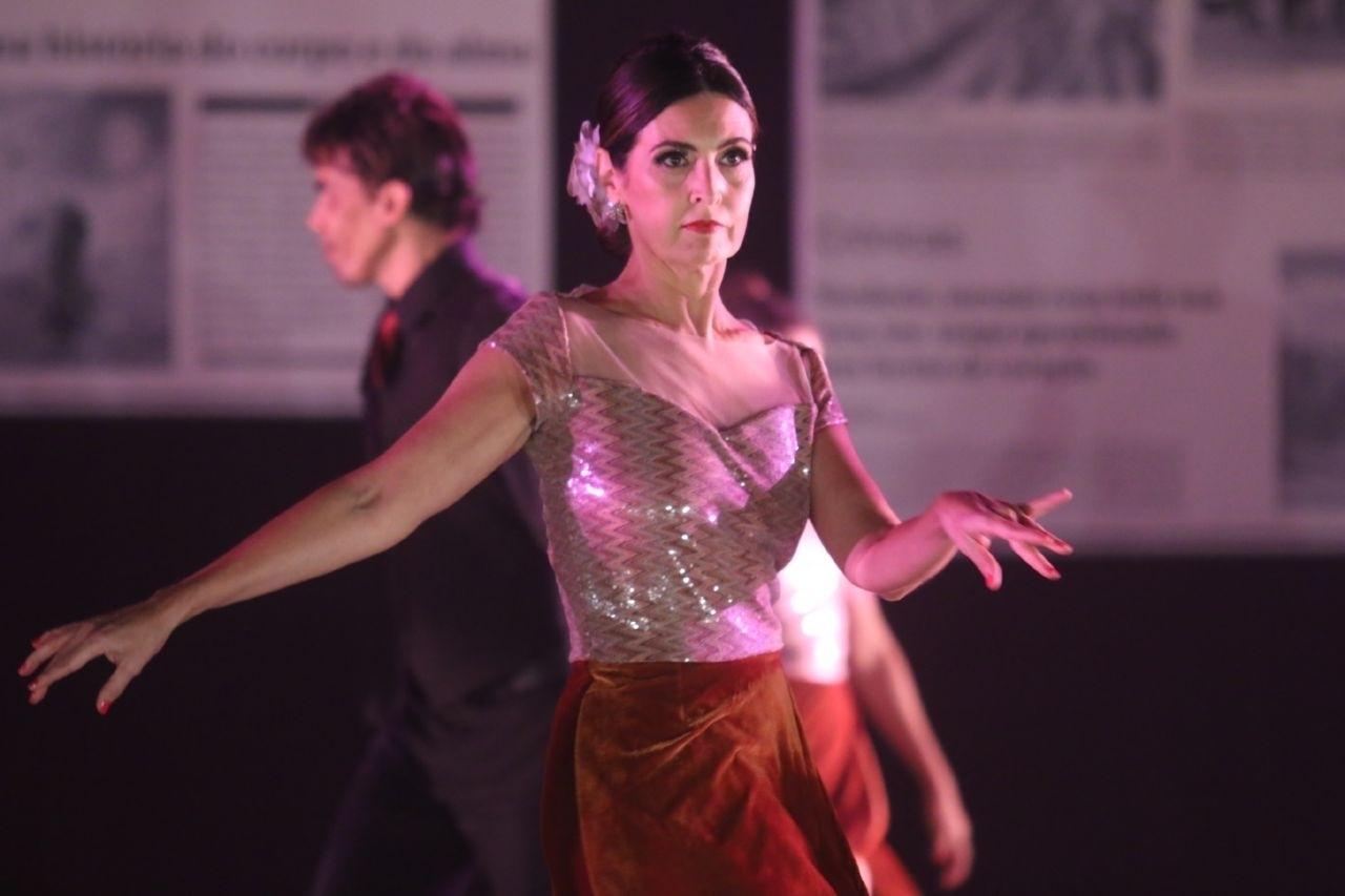 Fátima Bernardes se apresenta em espetáculo de dança com Bonner na plateia - Daniel Pinheiro e Wallace Barbosa/AgNews