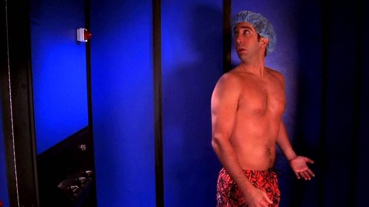 Ross em cena de "Friends" - Reprodução - Reprodução