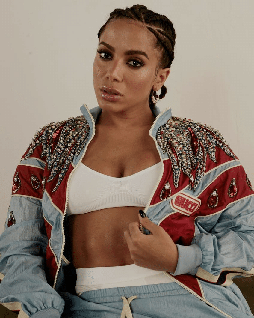 Anitta - bastidores de "Kisses" - Reprodução/Instagram