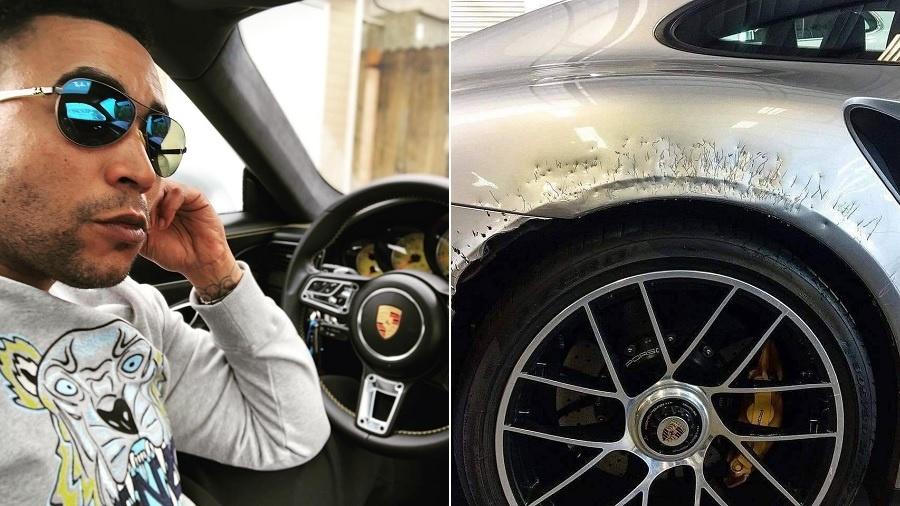 O cantor portorriquenho Don Omar teve carro destruído por seu cachorro - Montagem/UOL/Reprodução/Instagram/donomar