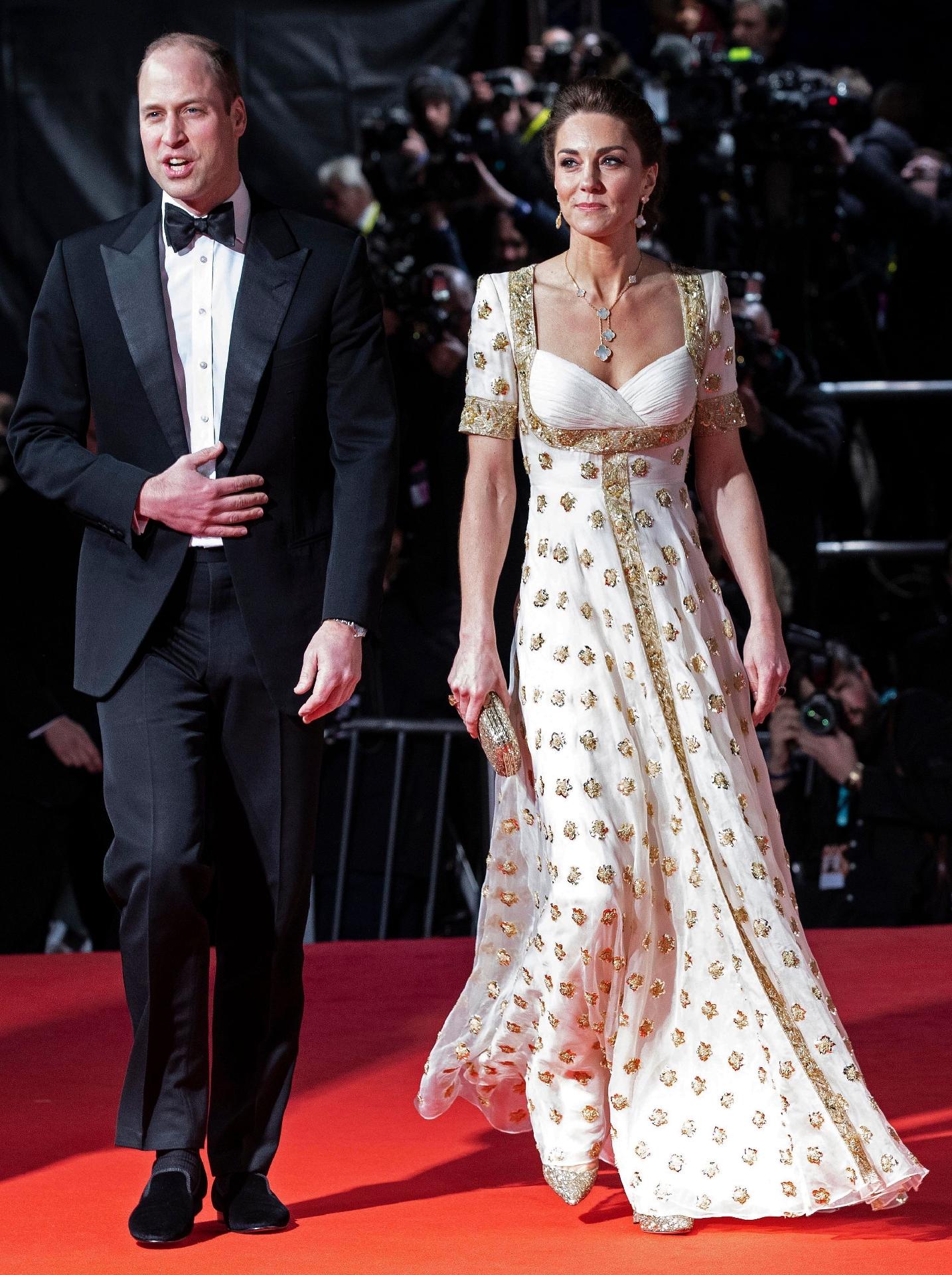 O príncipe William e Kate Middleton - Jeff Gilbert/AFP
