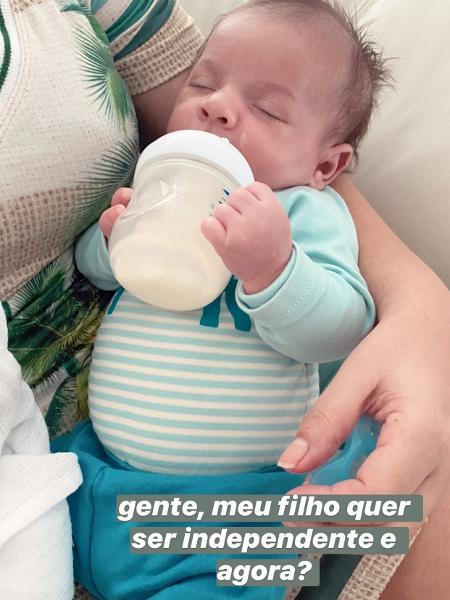 Léo, filho de Marília Mendonça - REPRODUÇÃO/INSTAGRAM