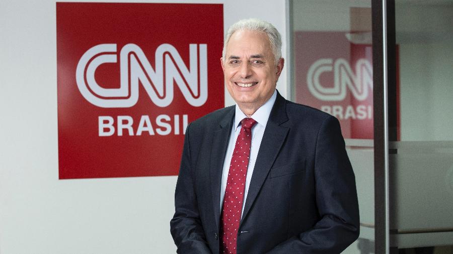 William Waack foi demitido da Globo após comentário racista e hoje trabalha na CNN - Divulgação 