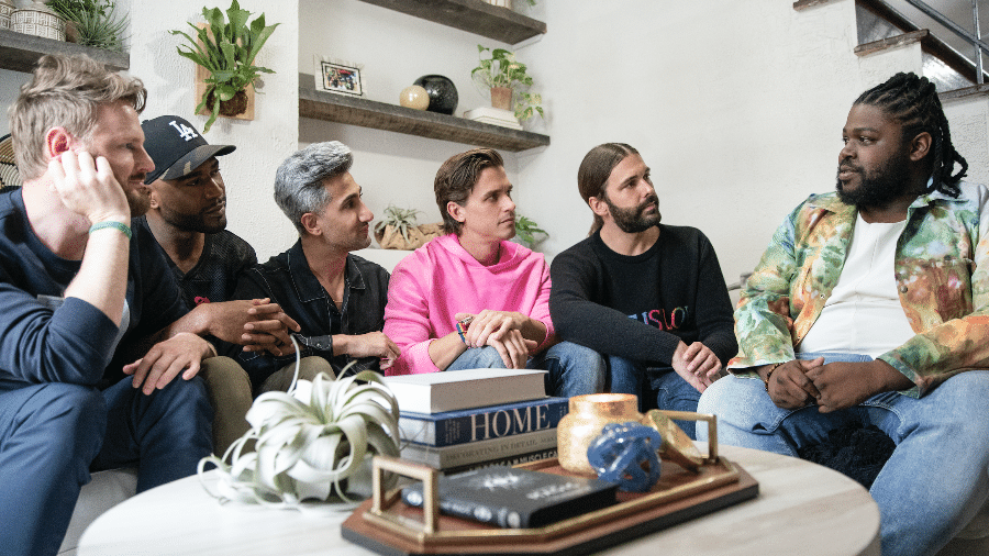 Imagem da quinta temporada de "Queer Eye" - Divulgação