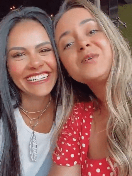 Izabella Rios irmã de Rodolffo e Waléria Motta, mulher de Caio, almoçaram juntas - Reprodução/Instagram