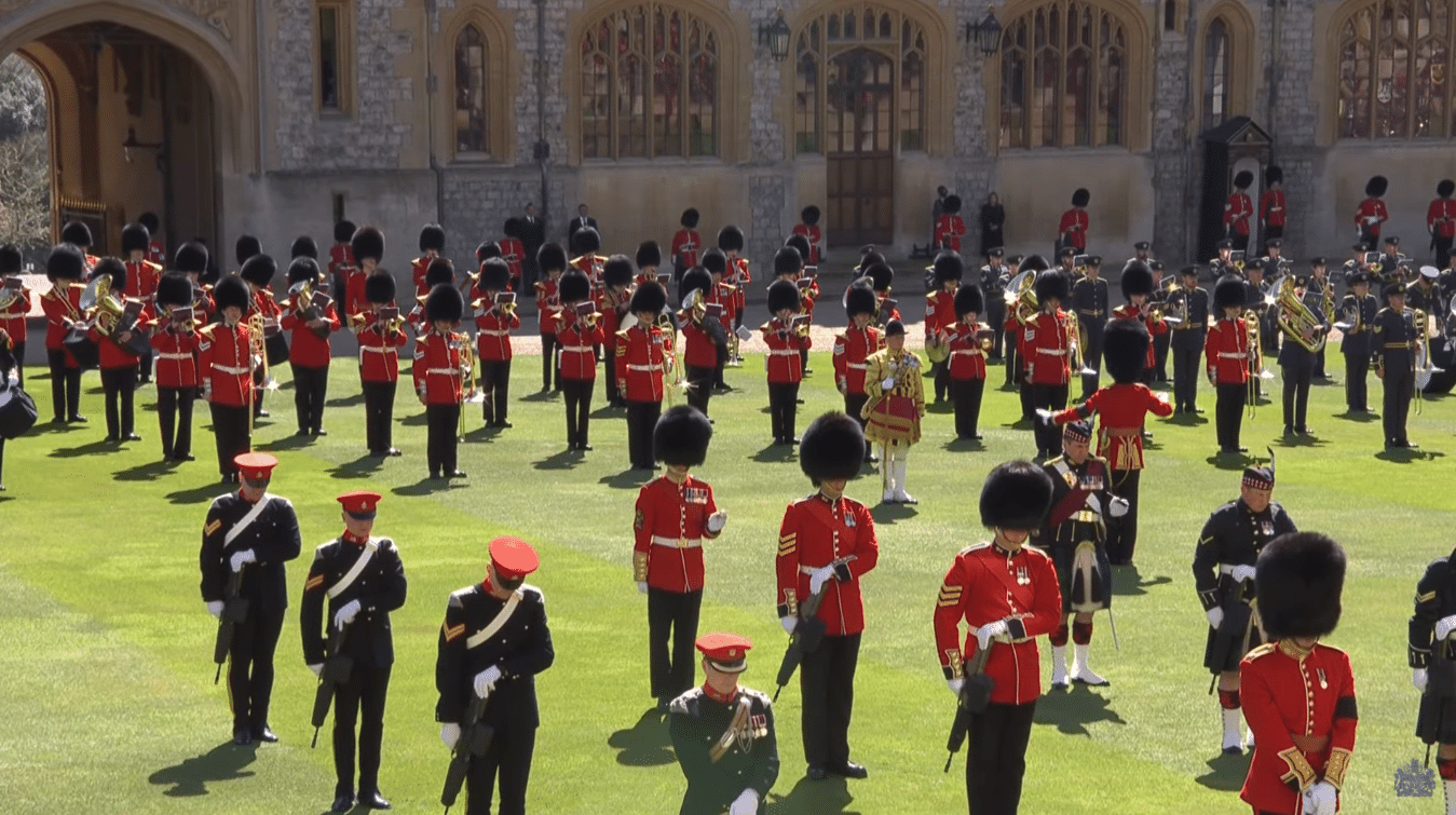 Funeral do príncipe Philip no Castelo de Windsor - Reprodução / Youtube