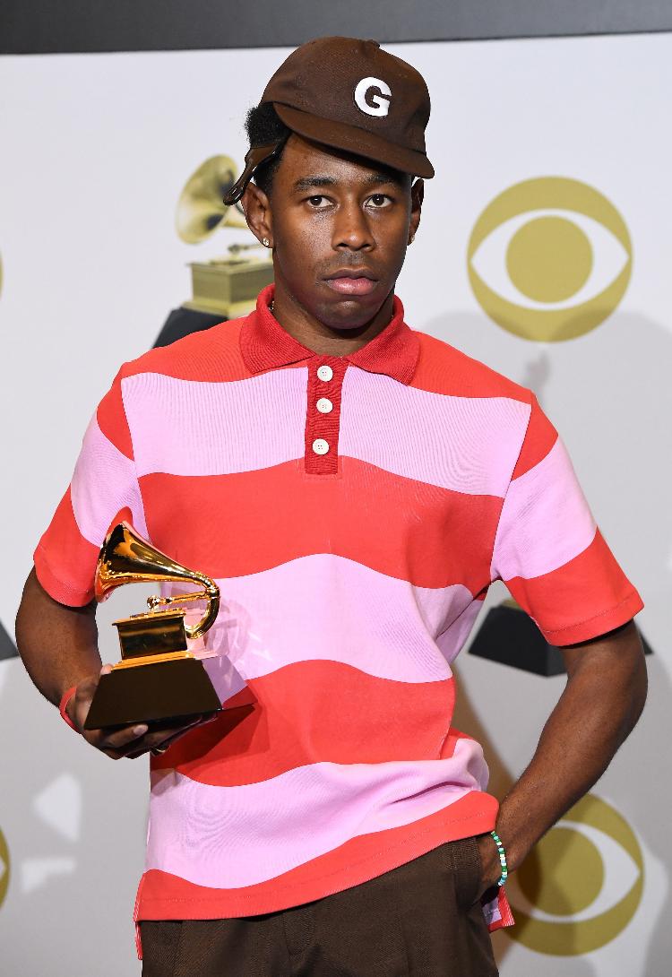 camisa polo Tyler the Creator - WireImage - WireImage