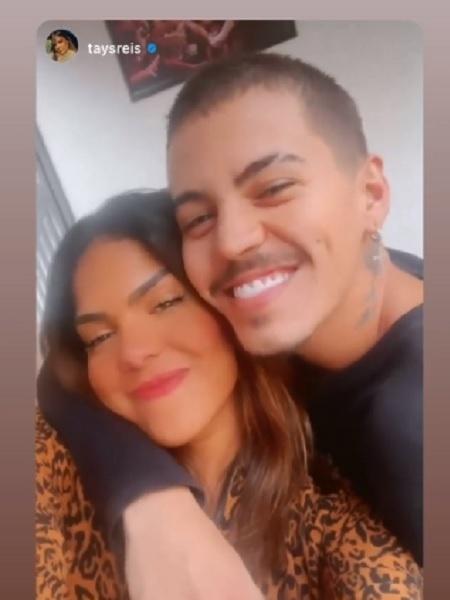 Biel e Tays postam foto juntos um mês após o fim do namoro - Reprodução/Instagram - Reprodução/Instagram