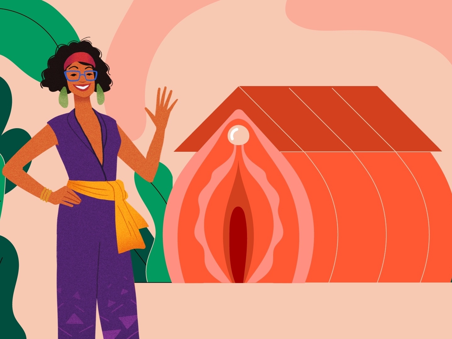 A pepeka tá on: Uma viagem pela sexualidade feminina, conduzida por ela: a vulva!