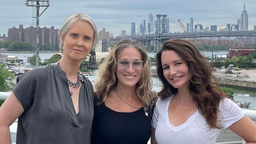 Cynthia Nixon, Sarah Jessica Parker e Kristin Davis - Reprodução/Instagram
