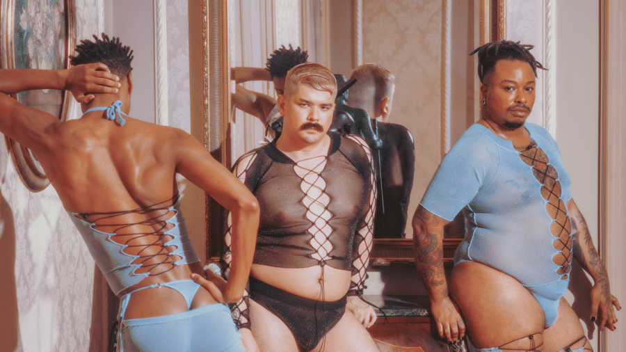 A estreante Bold Strap apresentou peças inspiradas pelo surrealismo fetichista, enquanto a Meninos Rei mostrou que todos corpos podem ocupar as passarelas da moda brasileira - Divulgação