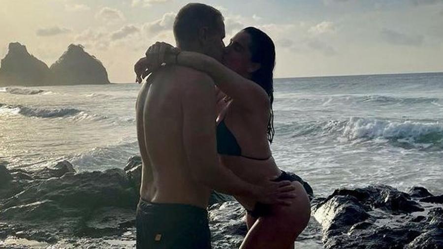 Giovanna Antonelli com o marido, o diretor Leonardo Nogueira - Reprodução/Instagram