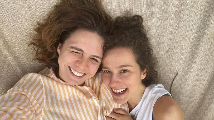 Renata Gaspar e a mulher, Bebel Luz - Reprodução/Instagram