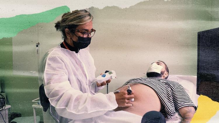 Papai grávido Erika e Roberto  - UOL - UOL