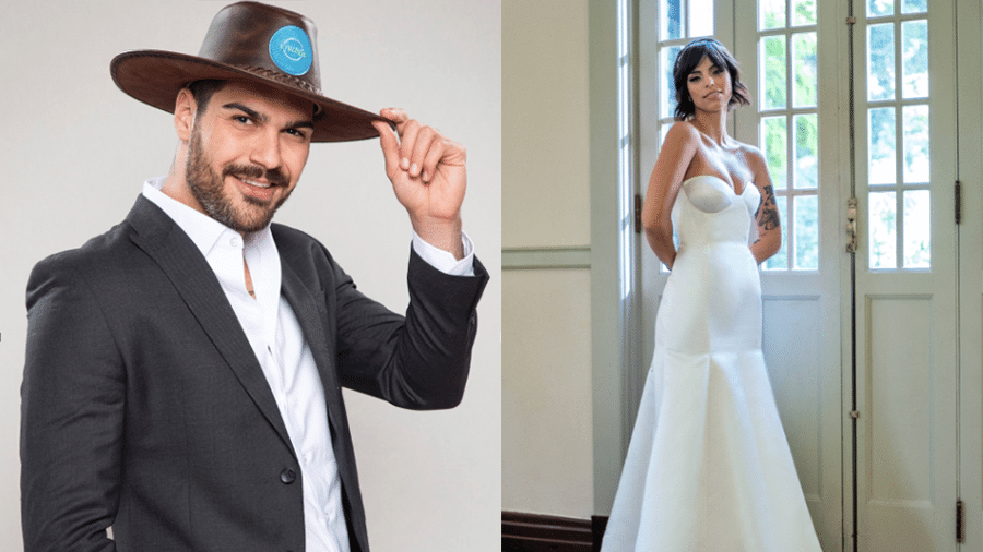 A Fazenda 2022: Ana Prado e Shayan foram noivos no reality "Casamento às Cegas" - Antonio Chahestian/Record TV e Alisson Louback/Netflix