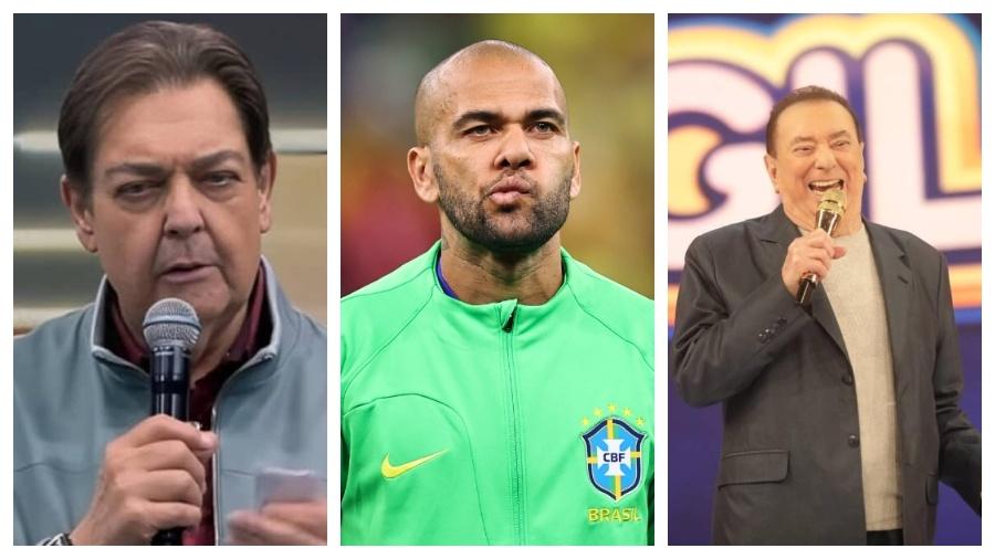 Faustão, Daniel Alves e Raul Gil são alguns dos famosos que já foram alvos de fake news com notícias de supostamente, teriam morrido