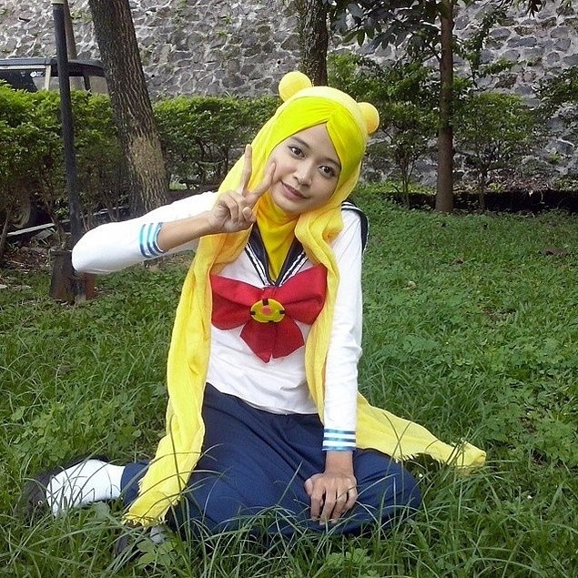 Cosplayers muçulmanas - Reprodução/Instagram/@angeputri