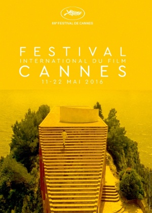 Pôster do Festival de Cannes de 2016 faz homenagem a Jean-Luc Godard com still do filme "O Desprezo" (1963) - Divulgação