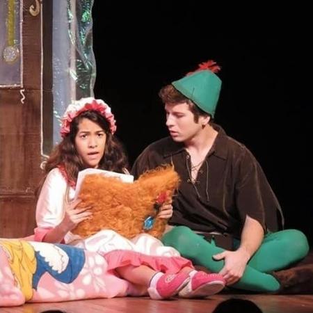 Marcelo Max na peça "Peter Pan e a Terra do Nunca" - Marcelo Max/Arquivo pessoal - Marcelo Max/Arquivo pessoal