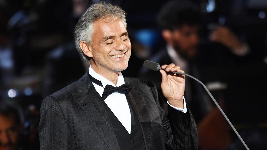 O tenor Andrea Bocelli - Francesco Pirandoni/Getty Images