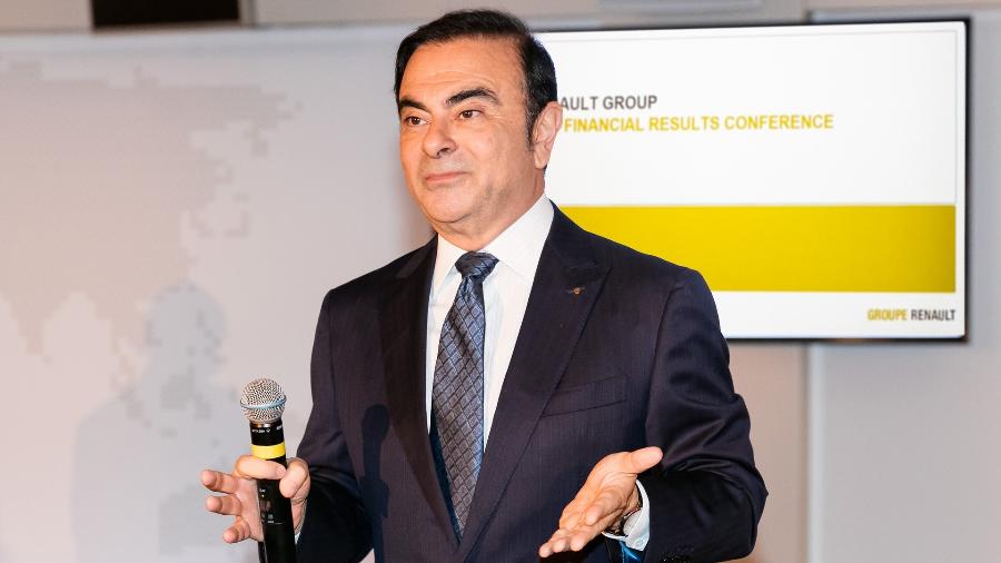 Carlos Ghosn, ex-presidente da Nissan/Renault - Divulgação