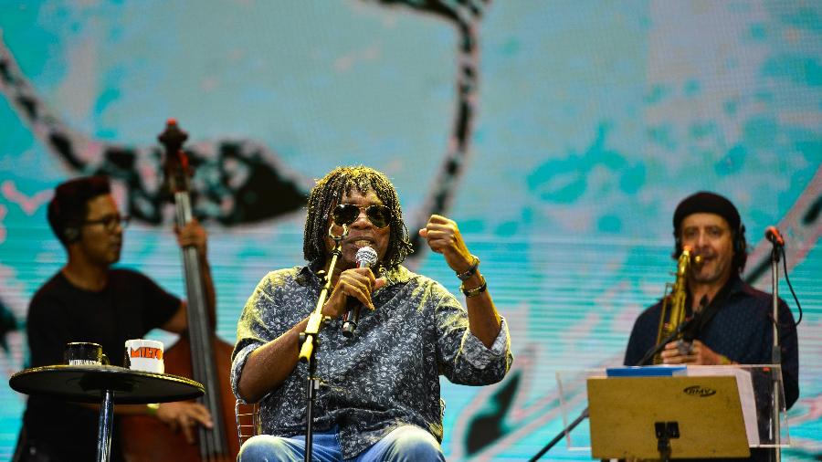 Milton Nascimento canta no primeiro dia do Festival Virada Salvador 2019 - João Alvarez/UOL