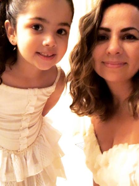 Patrícia e a filha Maya, de 6 anos - Reprodução/Instagram - Reprodução/Instagram