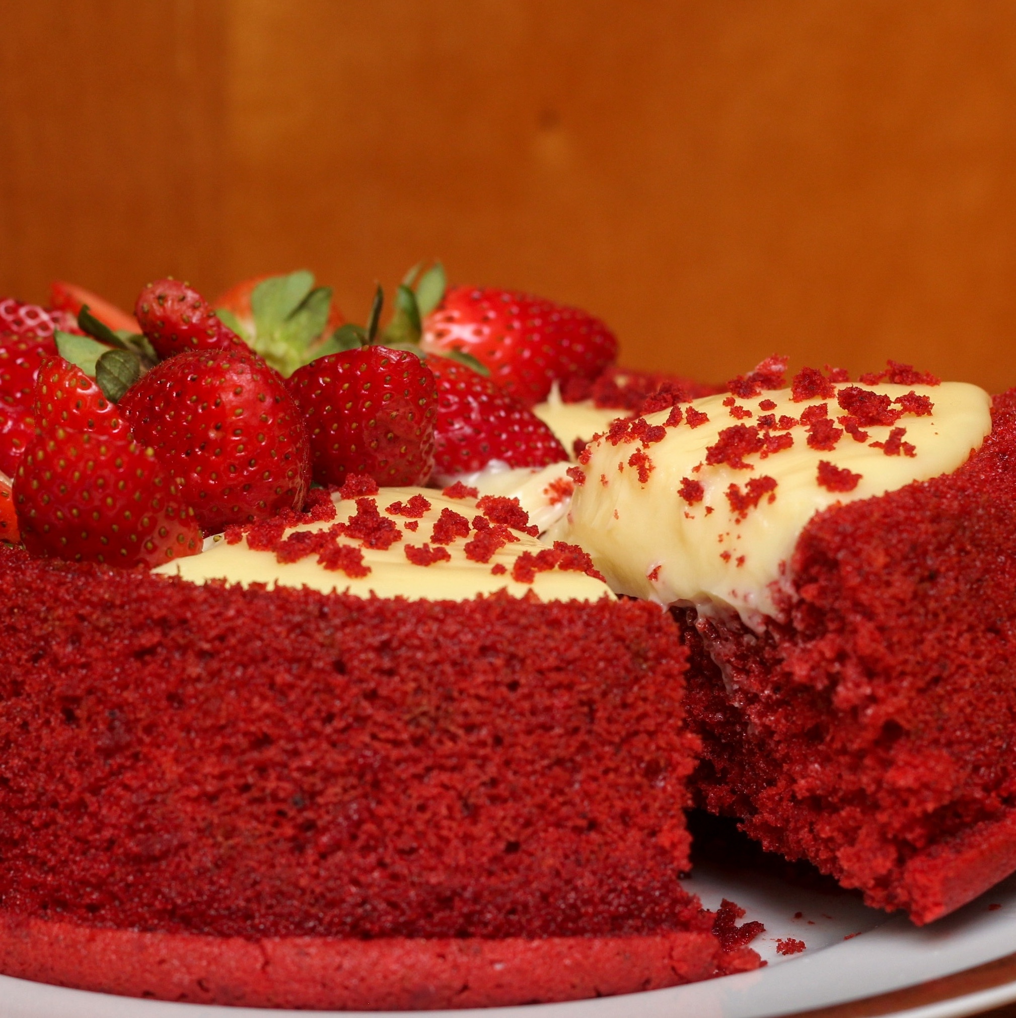 Receita do melhor Bolo Red Velvet de sempre 