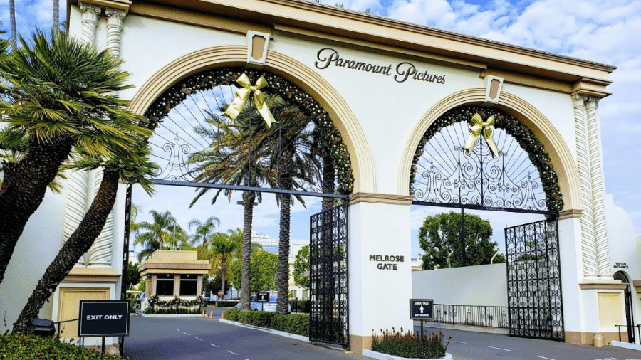 Fachada do Paramount Studios - Reprodução/Google Maps