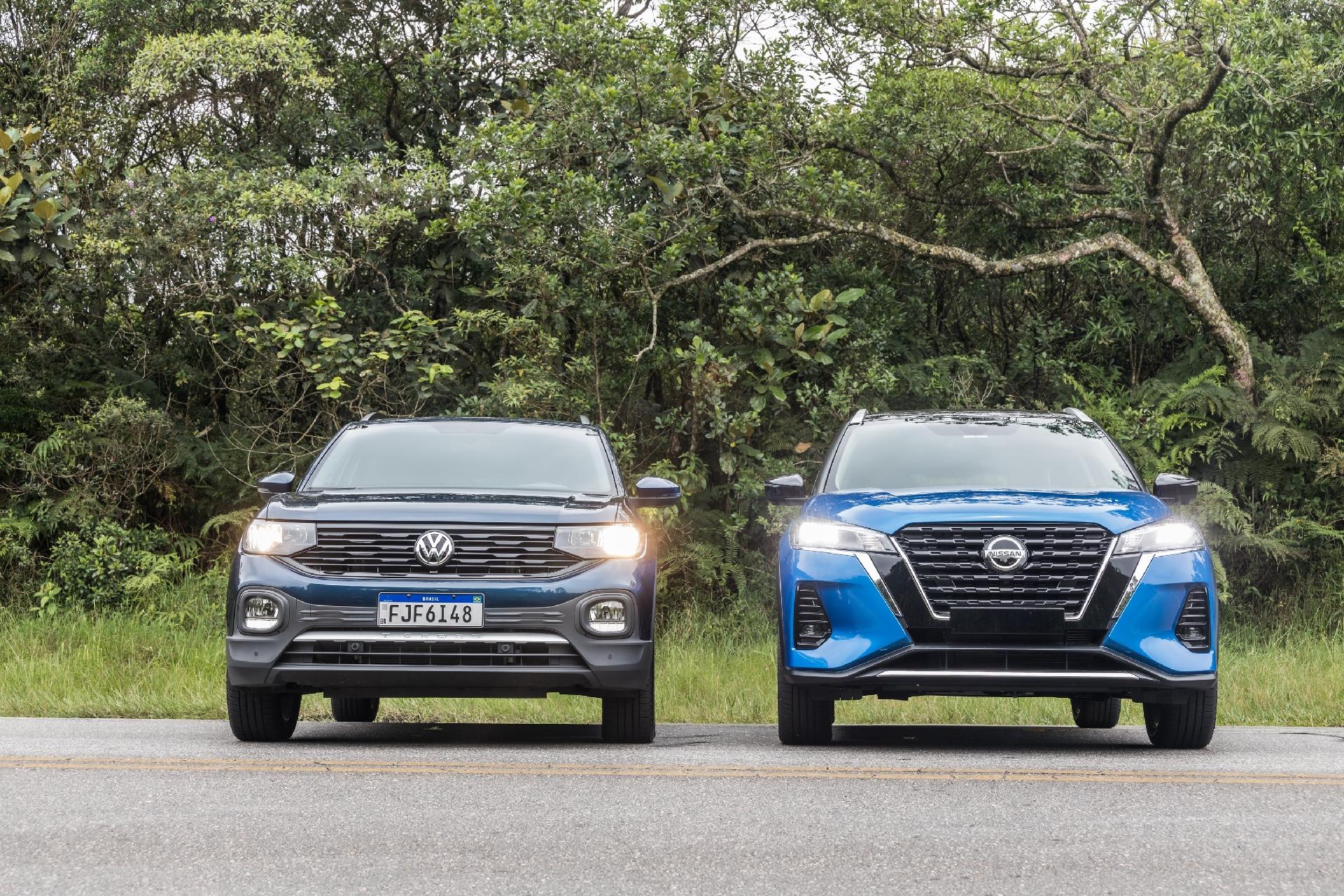 Volkswagen T-Cross x Nissan Kicks - Simon Plestenjak/UOL