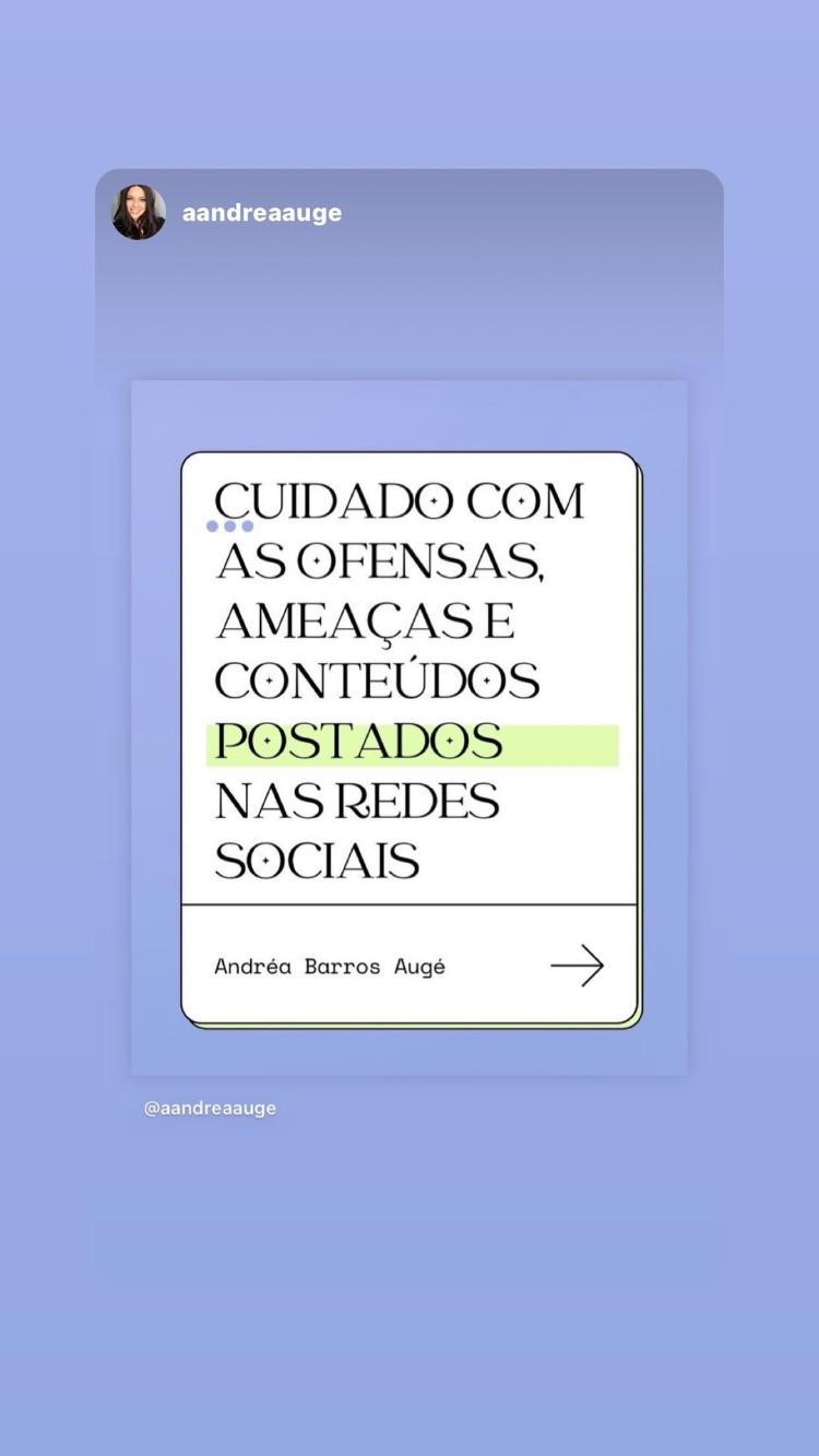 Luiza Brunet compartilhou conteúdo sobre crimes virtuais - Reprodução/Instagram @luizabrunetoficial - Reprodução/Instagram @luizabrunetoficial