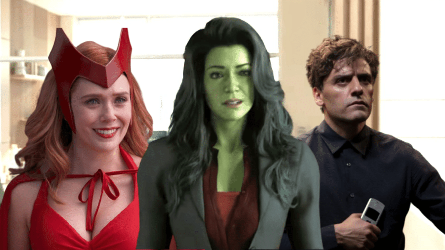 A feiticeira, a advogada e o trapalhão: Marvel no streaming - Reprodução/Montagem