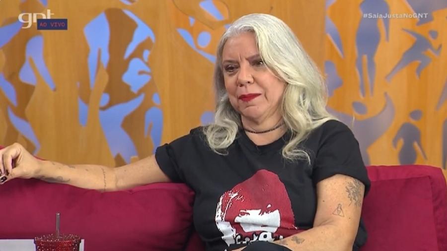 Astrid Fontenelle se emociona ao falar de Rita Lee no programa Saia Justa  - Reprodução/GNT