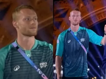 Olimpíadas: Quem é homem que viralizou segurando guarda-chuva na abertura?
