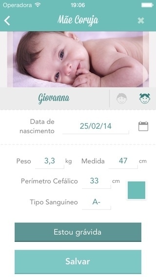 Aplicativo Mãe Coruja para iPhone, iPad e iPod touch - Reprodução