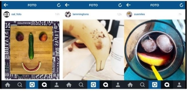 Hashtag "iseefaces" (eu vejo rostos, em tradução livre) se espalhou pela rede social - Reprodução/Instagram