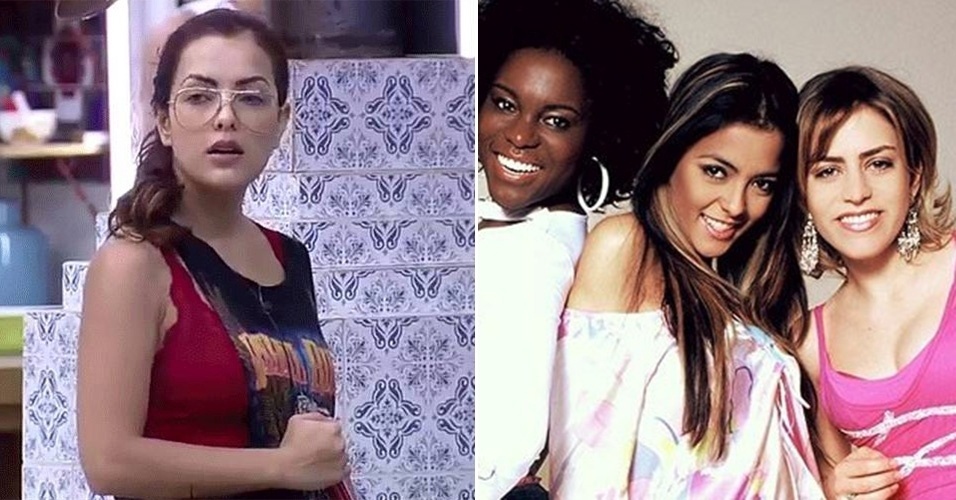 A ex-rouge Li Martins ficou nacionalmente conhecida por integrar o grupo musical, fenômeno no início dos anos 2000 - Reprodução/Record/Divulgação