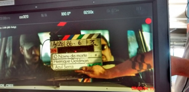 07.mai.2016 - Cena dos bastidores da gravação do filme "O Nome da Morte", em Palmas, no Tocantis. O filme é uma adaptação do livro homônimo do escritor Klester Cavalcanti - Divulgação - Divulgação