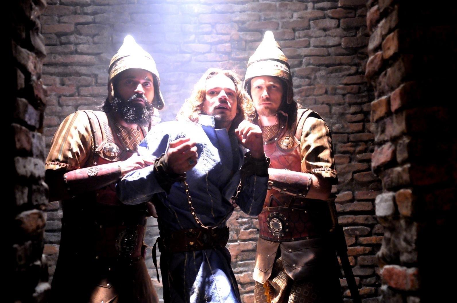 Cena de "O Rico e Lázaro", que estreia nesta segunda (13) na Record TV - Munir Chatack/RecordTV