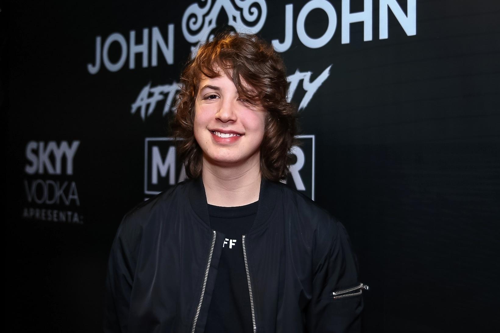 Lucas Jagger, filho do Mick Jagger, participou da after party promovida por uma marca de roupas, após o show de Justin Bieber em São Paulo - Raphael Castello/AgNews