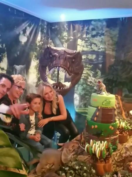 João Marcelo Bôscoli, Eva, Arthur e Eliana - Reprodução/Instagram - Reprodução/Instagram