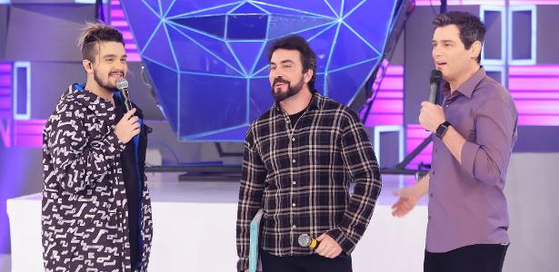 Luan Santana ganha especial no Domingo Legal com participação do padre Fábio de Melo  -  Gabriel Cardoso/SBT  -  Gabriel Cardoso/SBT 