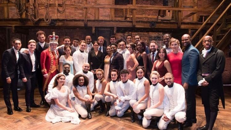 Meghan Hamilton - Reprodução/Twitter/HamiltonWestEnd - Reprodução/Twitter/HamiltonWestEnd