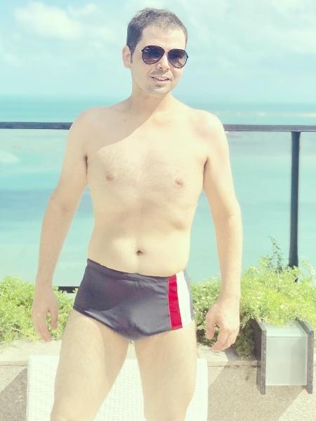 Humorista Gustavo Mendes posta primeira foto sem camisa após cirurgia bariátrica - Reprodução/Instagram - Reprodução/Instagram