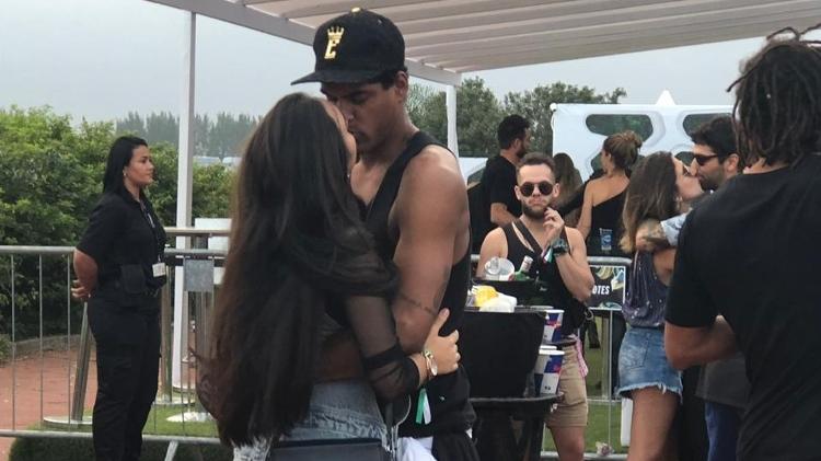 Marcello Melo Jr beija morena no Rock in Rio - Coluna do Leo Dias - Coluna do Leo Dias