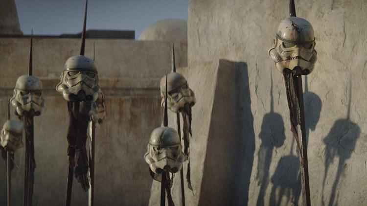The Mandalorian - Capacetes dos Stormtroopers - Divulgação - Divulgação