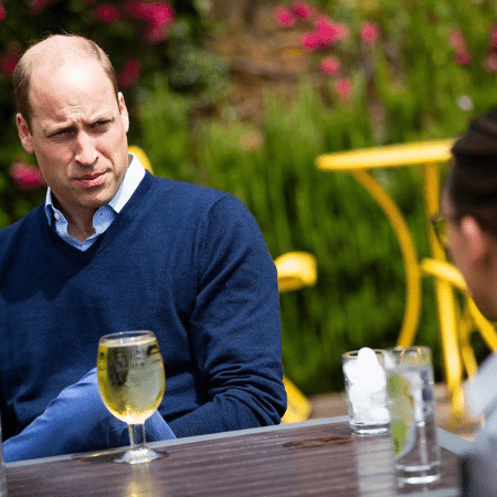 Príncipe William e Kate Middleton vão a pub em dia de reabertura - Reprodução/Instagram @kensingtonroyal