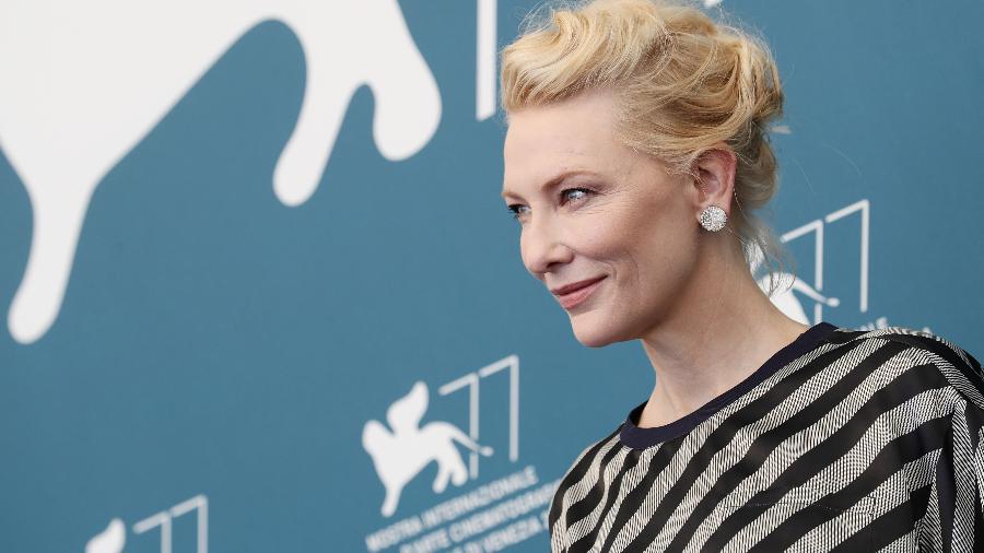 Cate Blanchett  no 77º Festival de Cinema de Veneza; atriz é presidente do juri da competição - Vittorio Zunino Celotto/Getty Images
